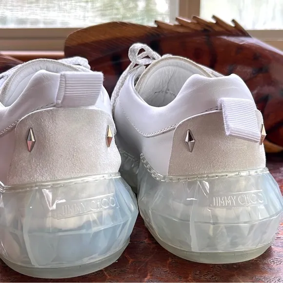 Jimmy Choo Men’s Diamond Sole Trainers 👟 Sneakers Streetwear Size 40 or US 7
