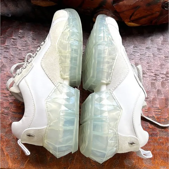 Jimmy Choo Men’s Diamond Sole Trainers 👟 Sneakers Streetwear Size 40 or US 7