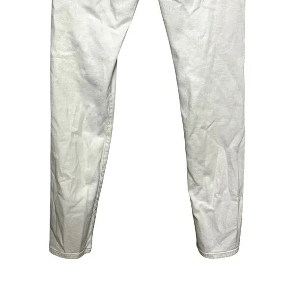 Joe's Jeans The Asher Jeans Slim Fit Five Pocket Durable Denim White M 30W NWT