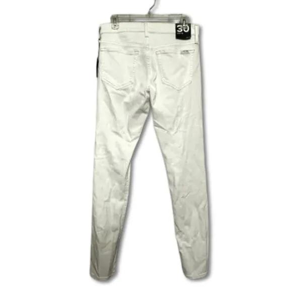 Joe's Jeans The Asher Jeans Slim Fit Five Pocket Durable Denim White M 30W NWT