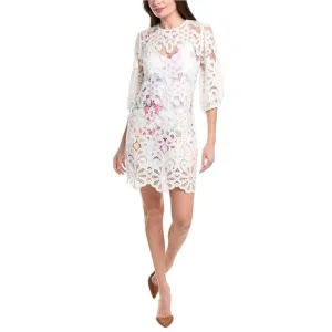 Johnny Was Lisetta Lace Mini Dress Size Medium.