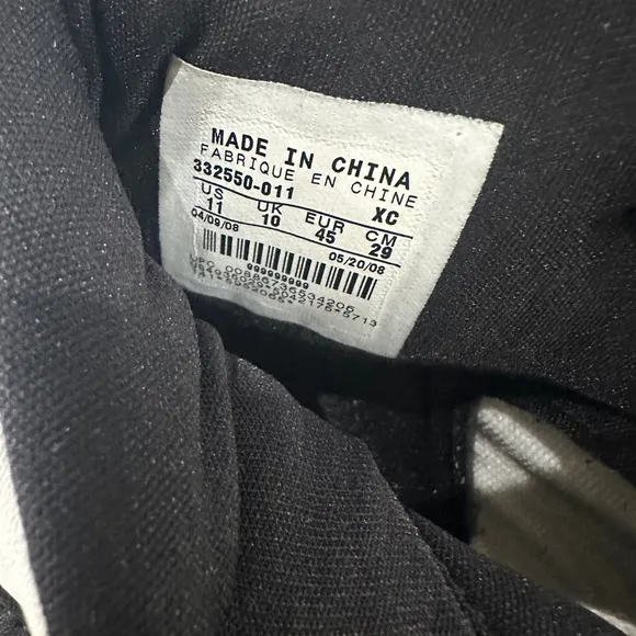 Jordan 1 OG Retro Sneakers Black and White
