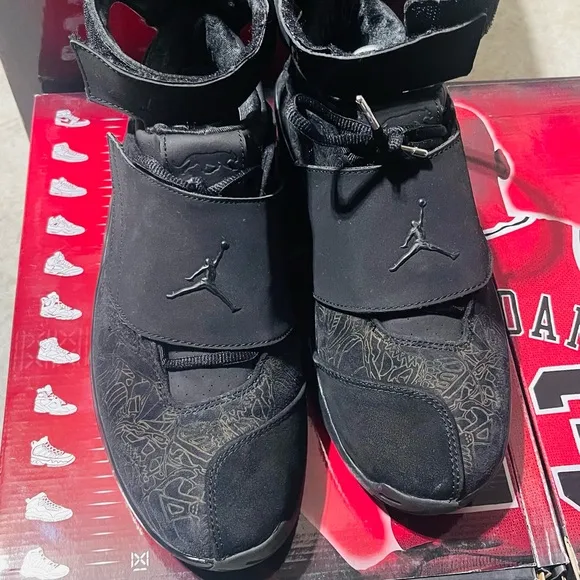 Jordan Black High-Top Sneakers Premium Quality
