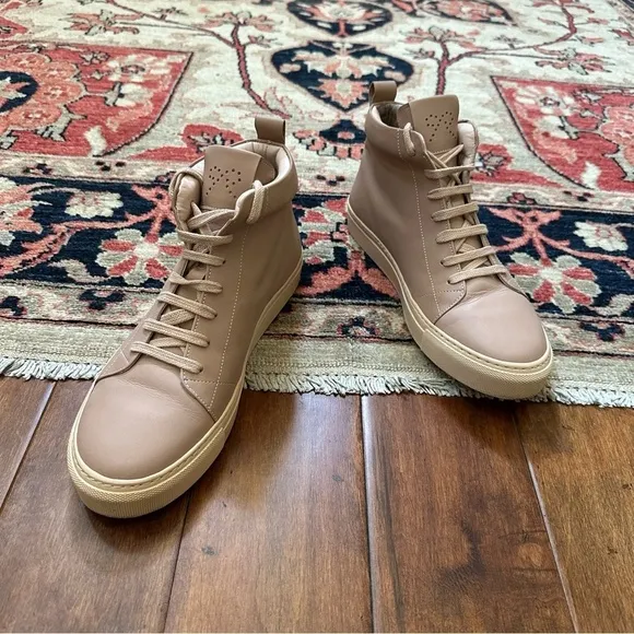 Josefinas Thelma Pink High Top Sneakers