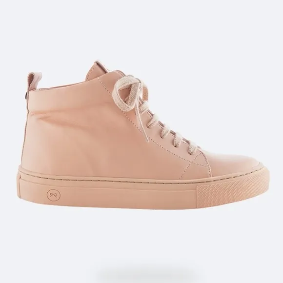 Josefinas Thelma Pink High Top Sneakers