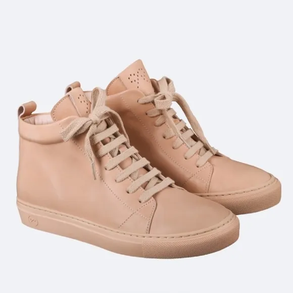 Josefinas Thelma Pink High Top Sneakers
