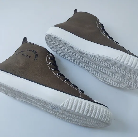 🎁Karl Lagerfeld ParisNylon High Top Sneakers