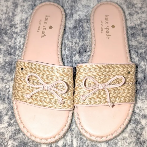 Kate Spade Savoy Espadrilles In Pink Size 7