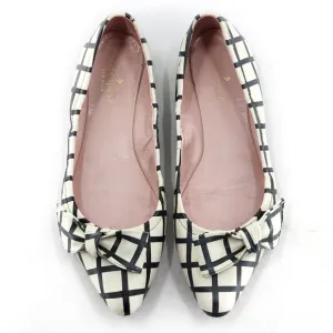 KATE SPADE Windowpane Plaid Ballet Flats