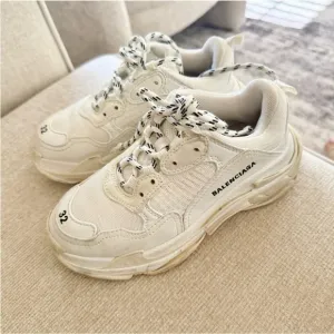 Kids Balenciaga White  Sneakers