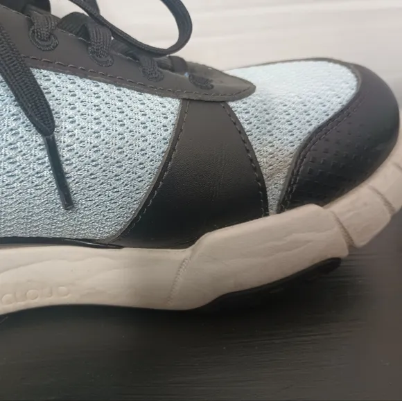Kuru Quantum 2 Sneakers Misty Blue Women's 9 Wide Chunky Mesh Running