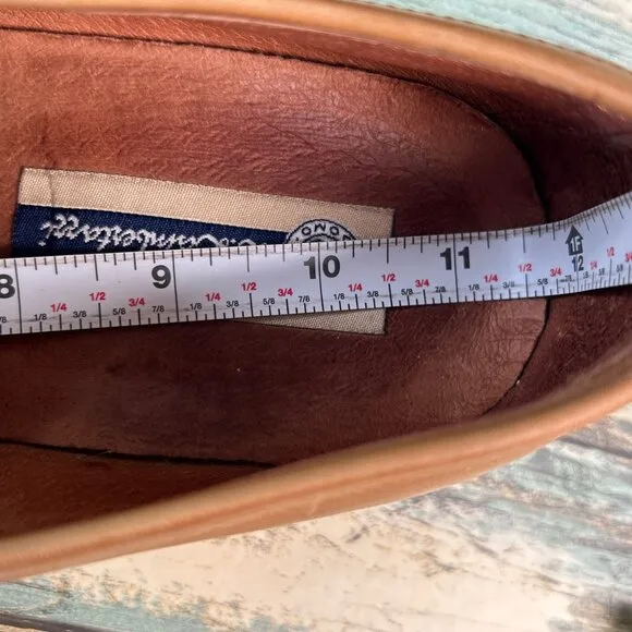 L. Lambertazzi Dress Loafers Mens 11-11.5/44 Brown Leather Handmade Bicycle Toe