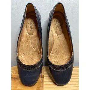 Life Stride Deja Vu Navy Ballet Flats sz 6.5