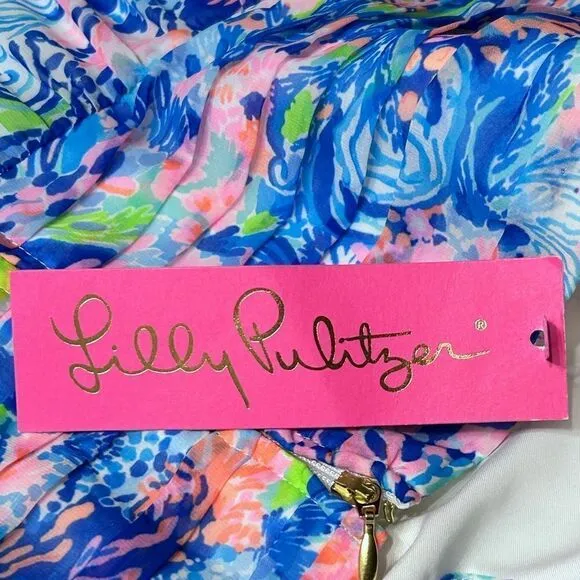 Lilly Pulitzer Viv Maxi Dress Hidden Treasure Engineered