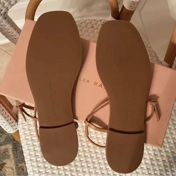 LOEFFLER RANDALL Lara Leather Strappy Sandals
