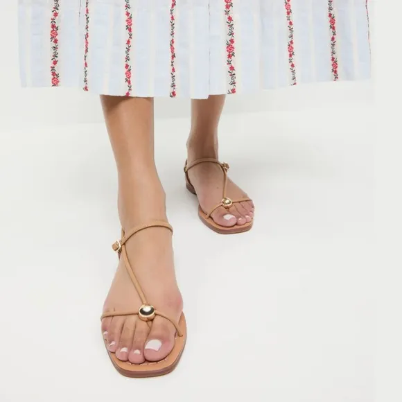 LOEFFLER RANDALL Lara Leather Strappy Sandals