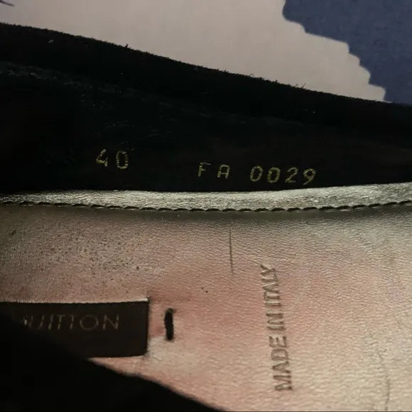 Louis Vuitton Lovely Ballet Flats - Black/Size :40