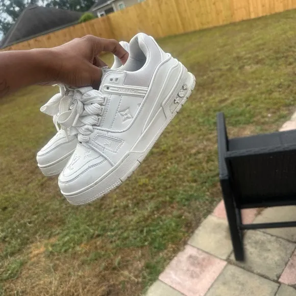 Louis Vuitton White Chunky Sneakers
