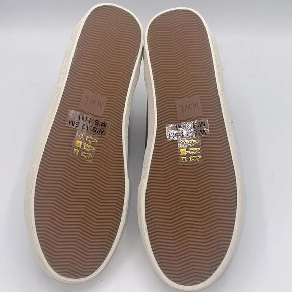 Madewell Men’s Sidewalk High-Top Sneakers in Suede and Leather size 11 (NWB)