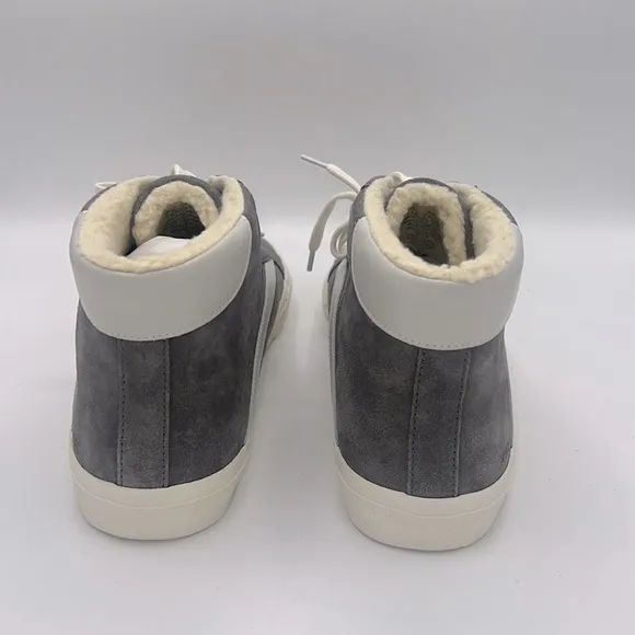 Madewell Men’s Sidewalk High-Top Sneakers in Suede and Leather size 11 (NWB)