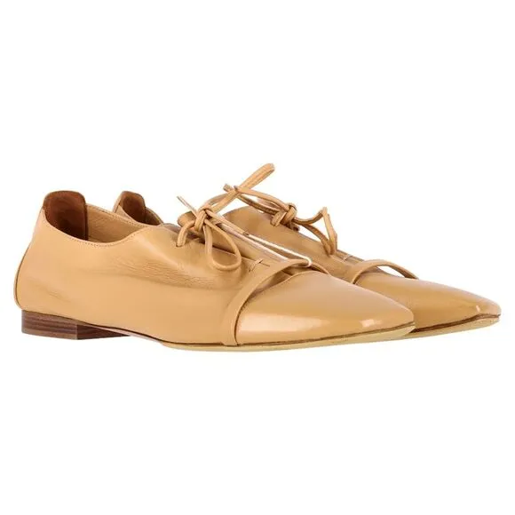 Malone Souliers June Loafers in Brown Calf Leather