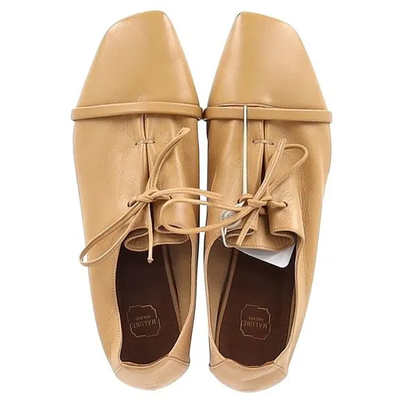 Malone Souliers June Loafers in Brown Calf Leather