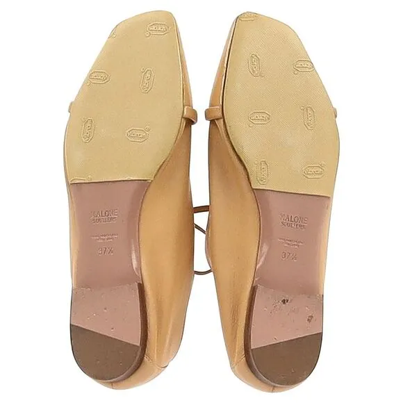 Malone Souliers June Loafers in Brown Calf Leather