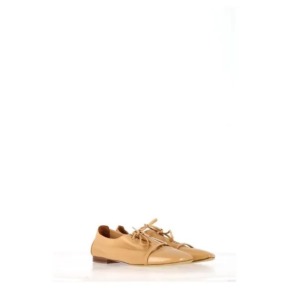 Malone Souliers June Loafers in Brown Calf Leather