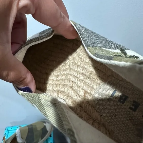 Manebi Espadrilles 6.3 C0 Mens Camouflage Size 38