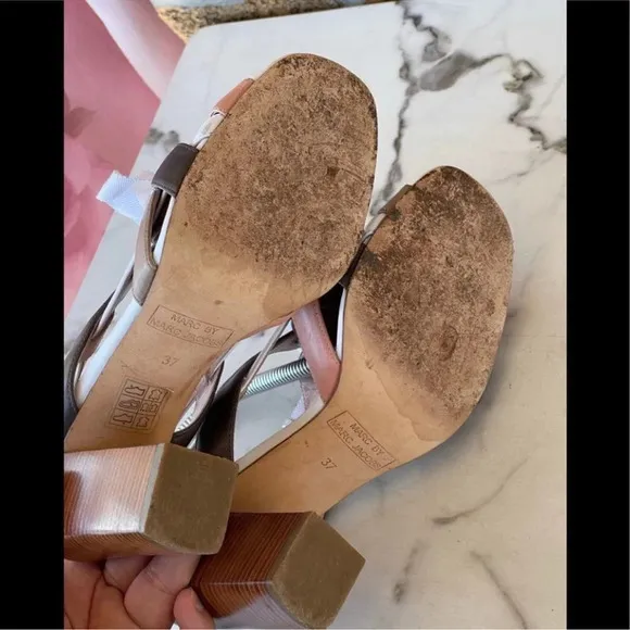 Marc by Marc Jacobs multicolored heel sandals 37/6.5
