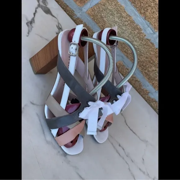 Marc by Marc Jacobs multicolored heel sandals 37/6.5