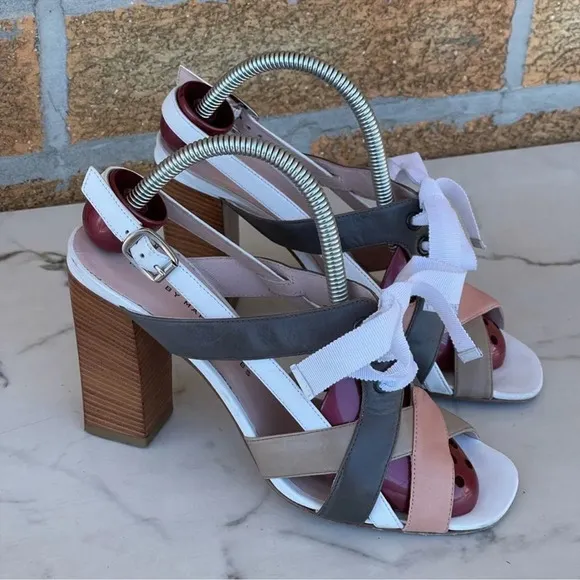 Marc by Marc Jacobs multicolored heel sandals 37/6.5