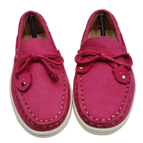 Marc Joseph | NIB Cypress Hill Pink Nobuck Leather Classic Loafers Girl's 10.5
