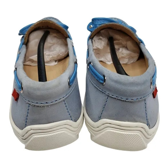 Marc Joseph | NIB Cypress Hill Powder Blue Classic Chic Leather Loafers Girl's 4