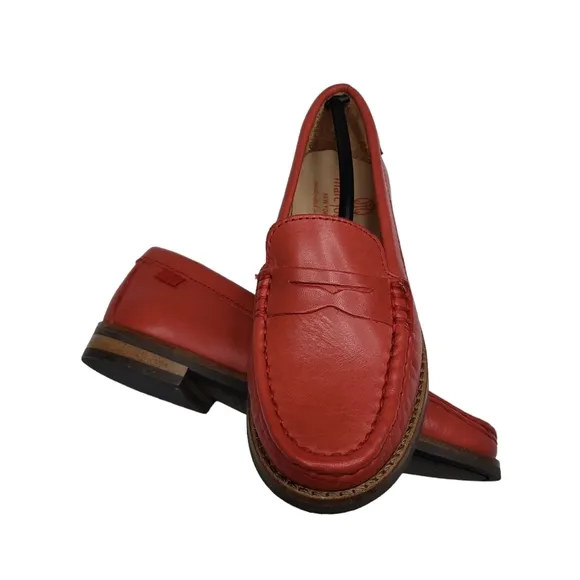 Marc Joseph | NIB East Village Coral Napa Classic Preppy Leather Loafers Girl 11