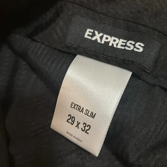 Men's Black Dress Pants size 28x32