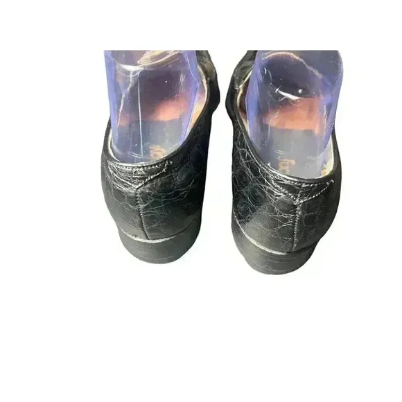 Men's FootJoy Loafers Dress Shoes Size 7 D Black Alligator