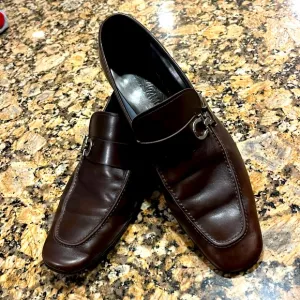 Men’s Salvatore Ferrangamo Dress Loafers size 9.5 Medium width.