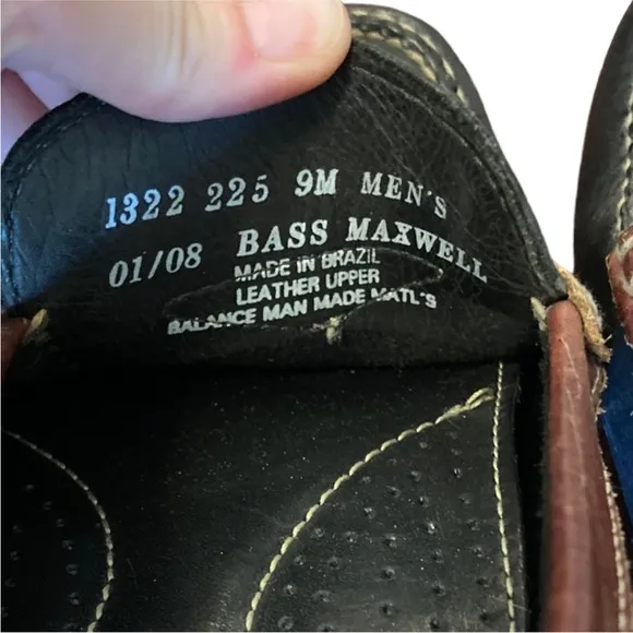 Men’s Vibram Brown &amp; Black Leather Loafers. Super Comfortable And Light. Size 9.