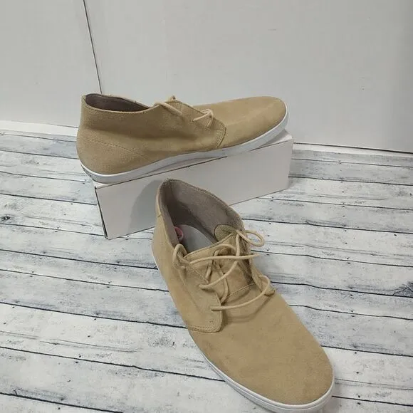 Mens Cole Haa High Top Sneakers Tan Suede Size 10M