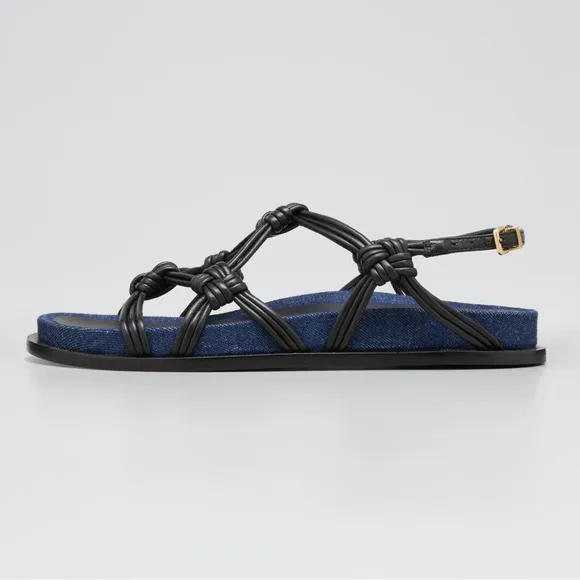 Mercedes Castillo Size 39.5 EUR - Deandra Atomic Knot Strappy Sandals