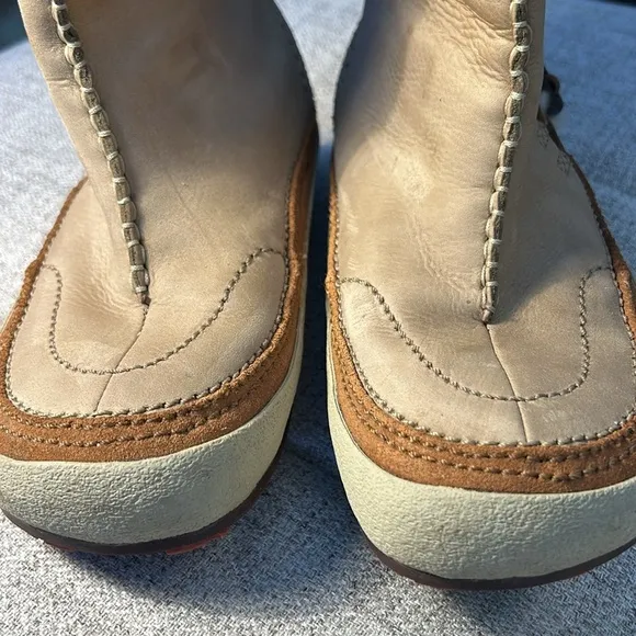 MERREL SPIRIT  TIBET HIGH TEMBER ..TAN ..LEATHER.. INSULATED BOOTS SIZE 6