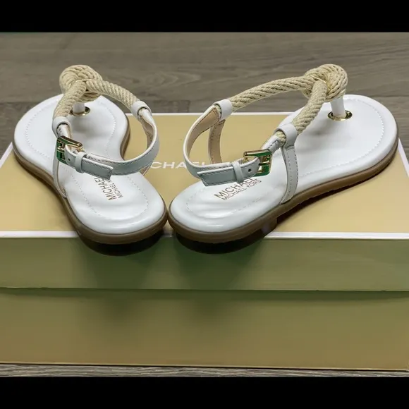 MICHAEL Michael Kors Holly Rose Flat Rope Sandals