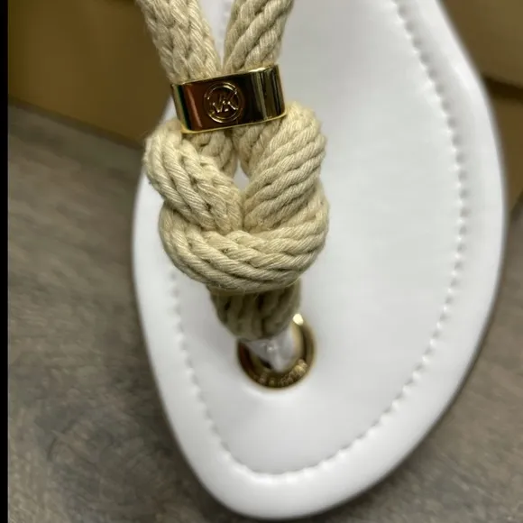MICHAEL Michael Kors Holly Rose Flat Rope Sandals