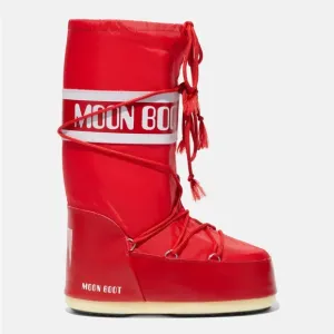 Moon Boot Red Winter &amp; Rain Boots