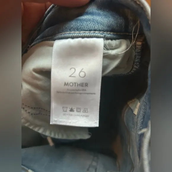 MOTHER denim Hustler Ankle jeans, 26