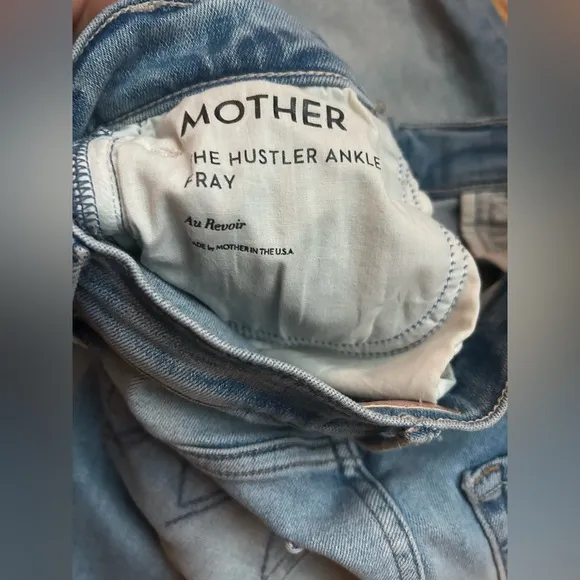 MOTHER denim Hustler Ankle jeans, 26