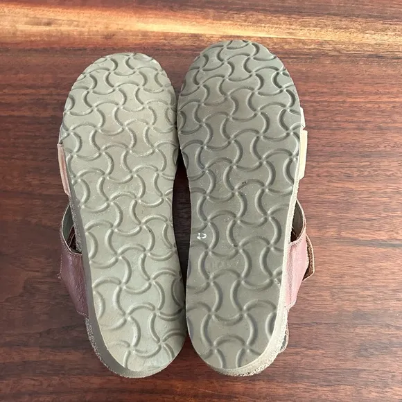 NAOT Sophia Strappy Brown Leather Sandals Size EU 38, US 7-7.5