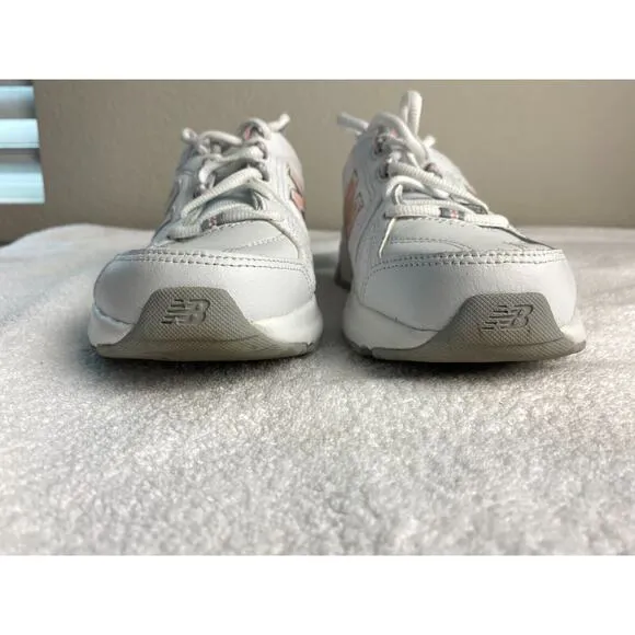 New Balance 608V5 Sneakers Womens 7.5 White Pink Comfortcore Sporty
