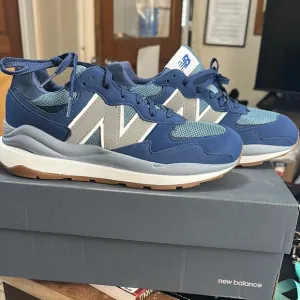 New Balance Blue and White  Sneakers